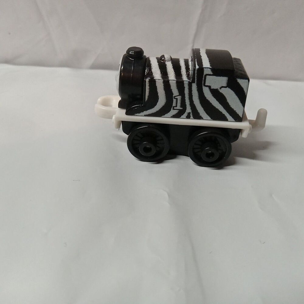 Thomas & Friends Tank Engine Minis Micro Toy Plastic Gullane Zebra Black White
